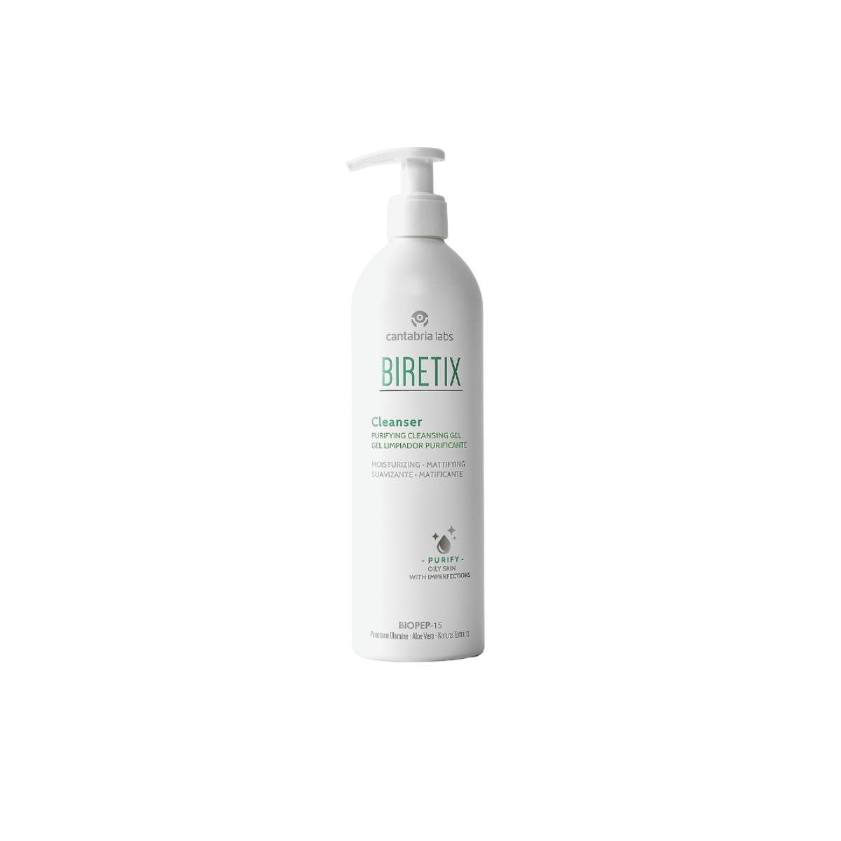 Biretix Purifying Cleansing Gel 400 ML غسول جل للبشرة الدهنية و المعرضة لحب الشباب