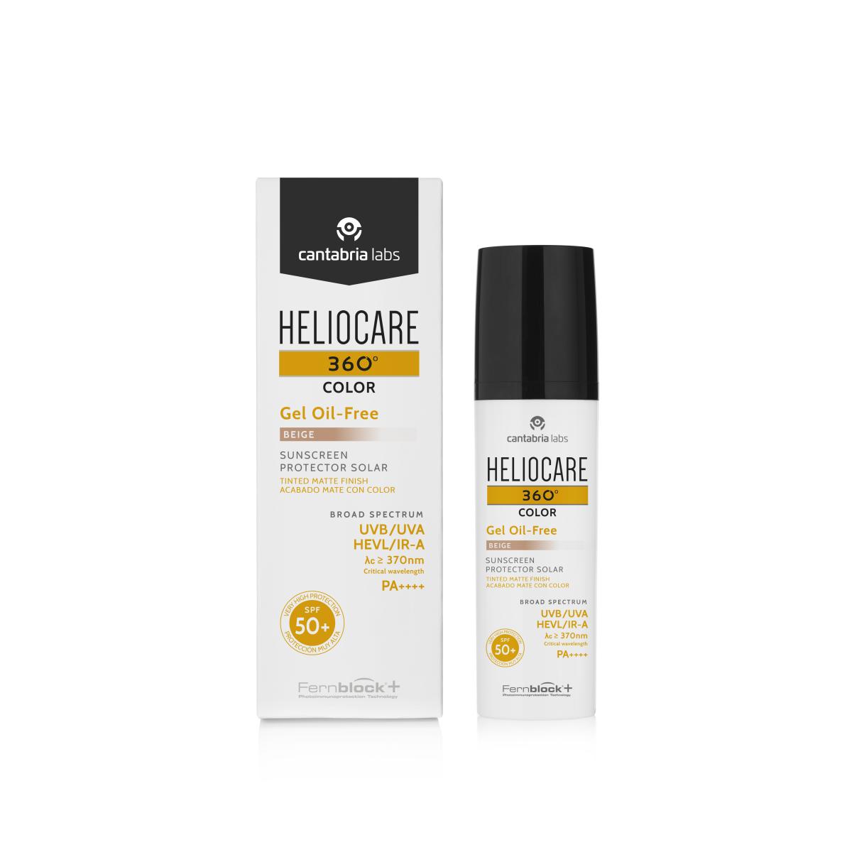 Heliocare 360 Color Gel Oil-Free SPF 50+ 50ml Beige