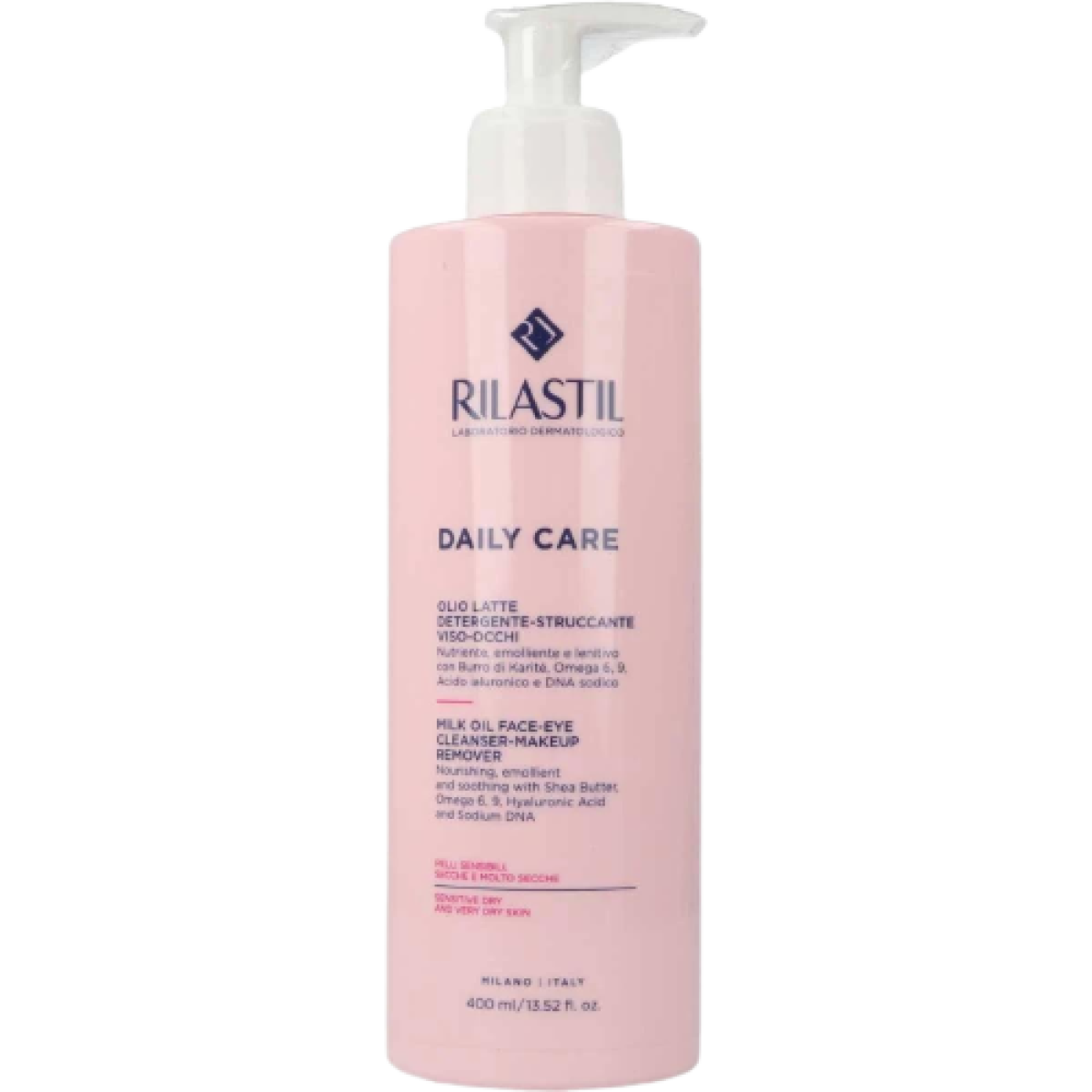 Rilastil Daily Care Milk Oil 400 ml | Makeup Remover