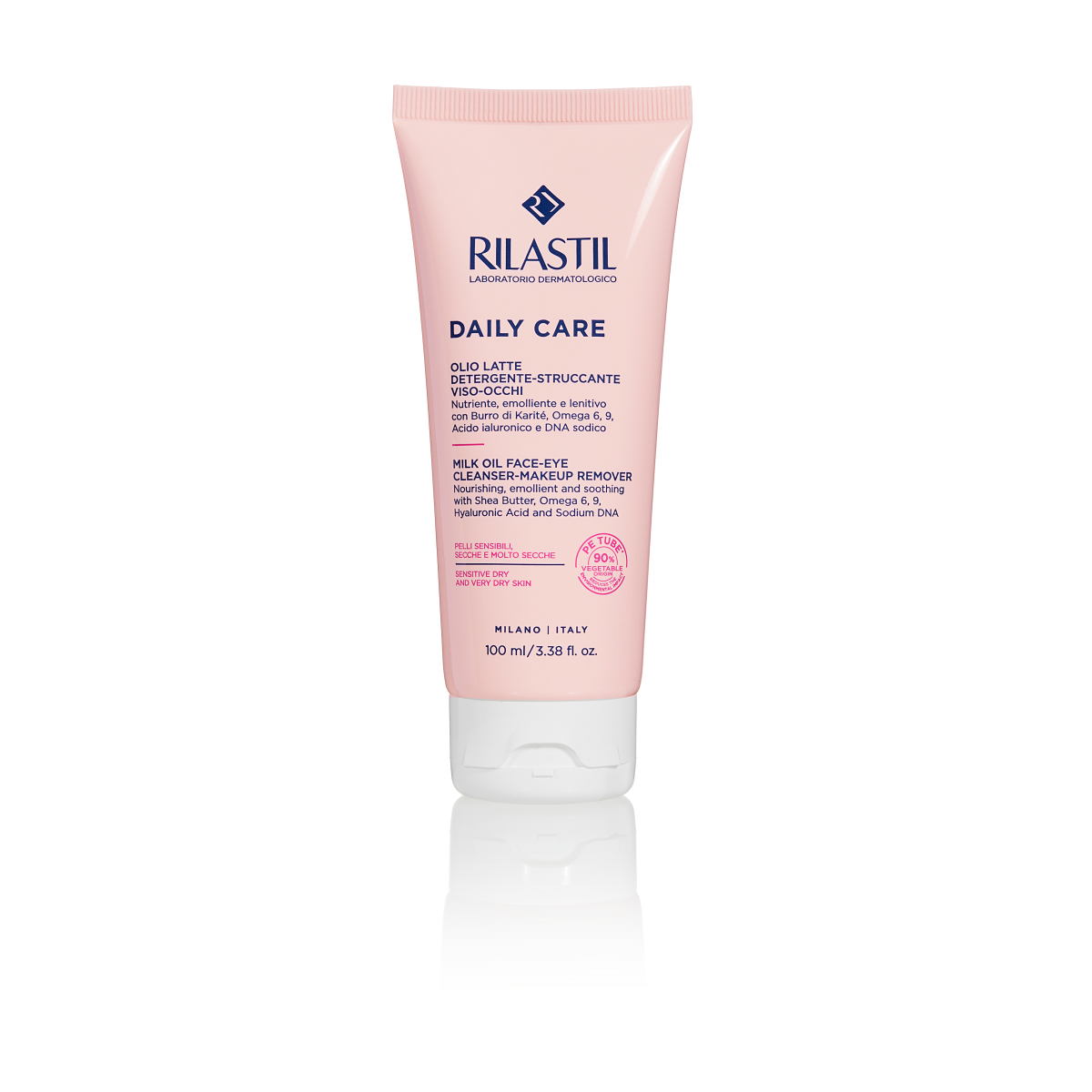 Rilastil Daily Care Milk Oil 100 ml | Makeup Remover