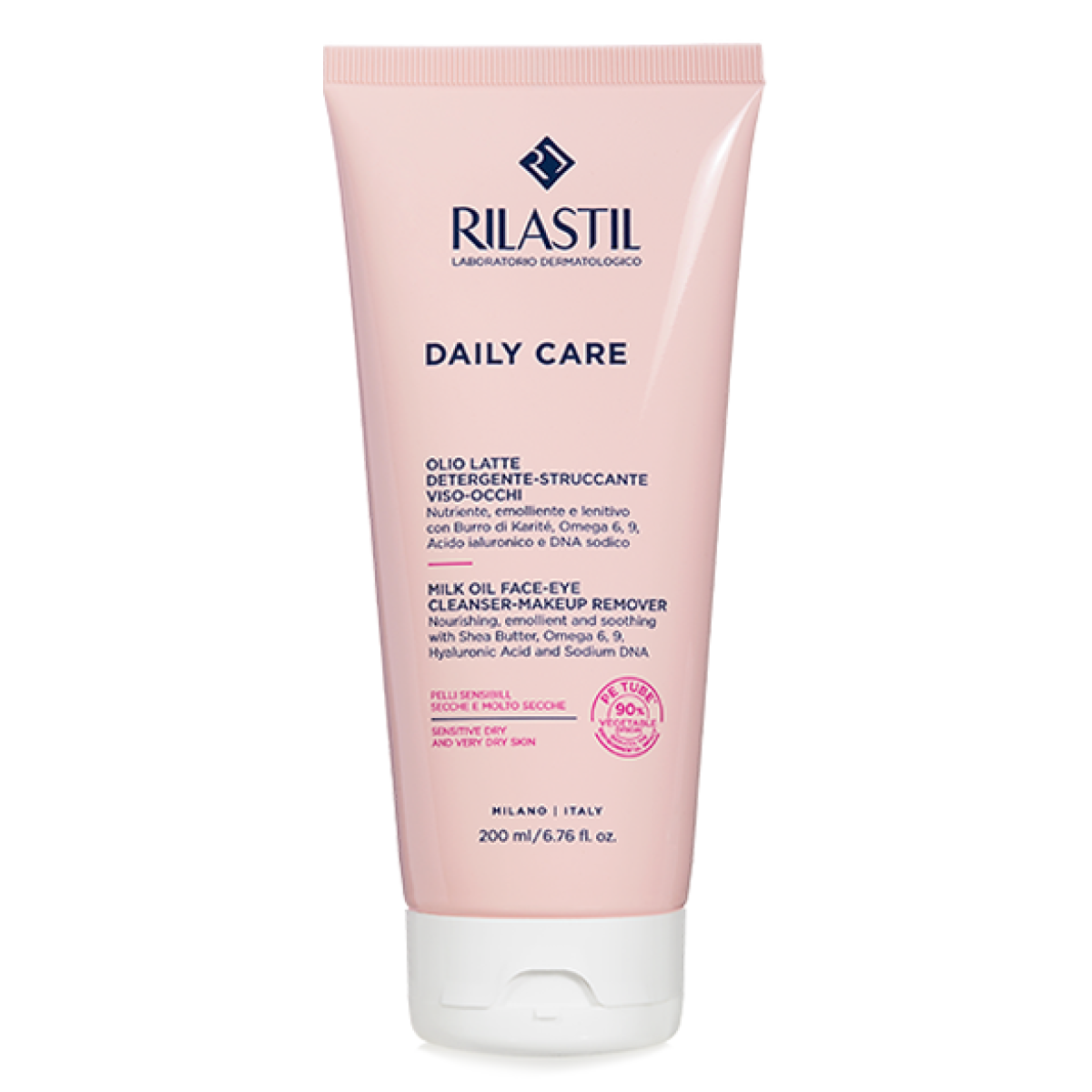 Rilastil Daily Care Milk Oil 200 ml | Makeup Remover