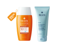 Rilastil Sun System Water Touch Fluid Spf 50+ | واقي شمس ريلاستيل + Rilastil Aqua Face Cleanser 100 ml | غسول لجميع أنواع البشرة